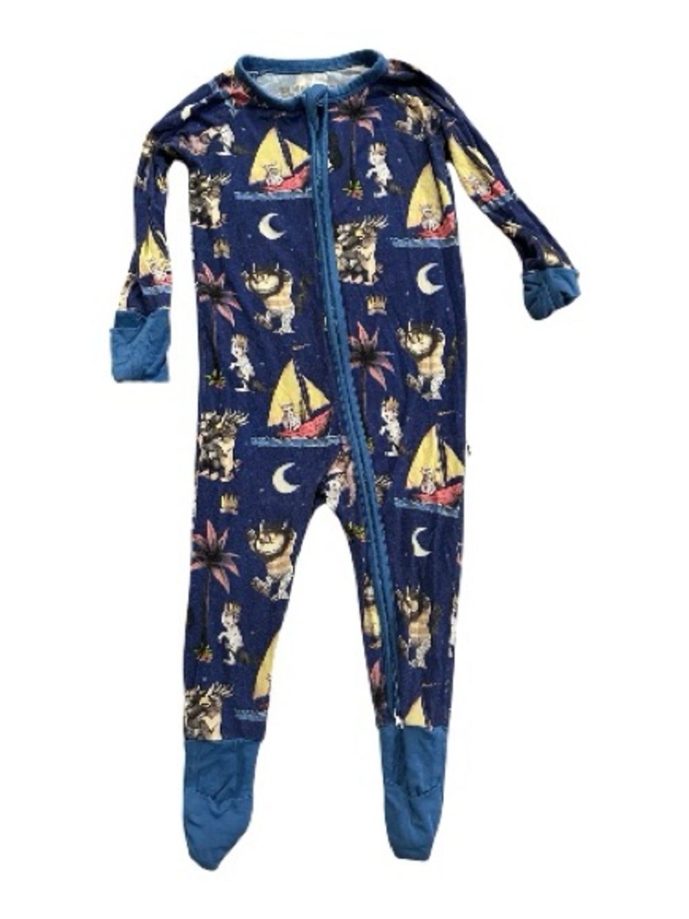 Little Sleepies Where The Wild Things Are Footie PJ 6-12M RETIRED PRINT